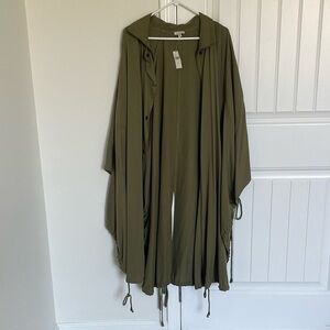 NWT Pilcro Oversized Poncho Jacket